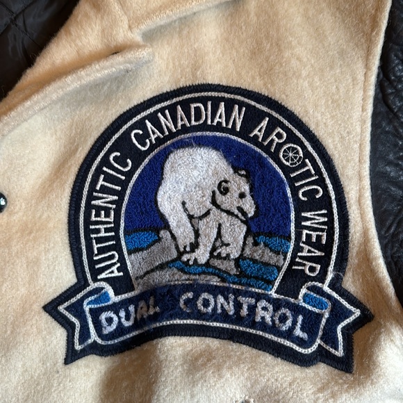 Dual Control Vintage Canadian Men’s bomber jacket made 1988 - Picture 8 of 10